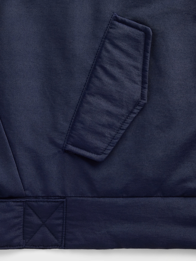 GapStudio フェイクファー裏地付き クロップド ボンバージャケット-5