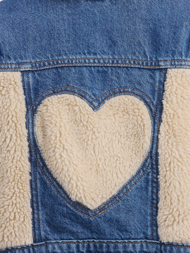 ボア アイコンデニムジャケット (幼児・ベビー)-3