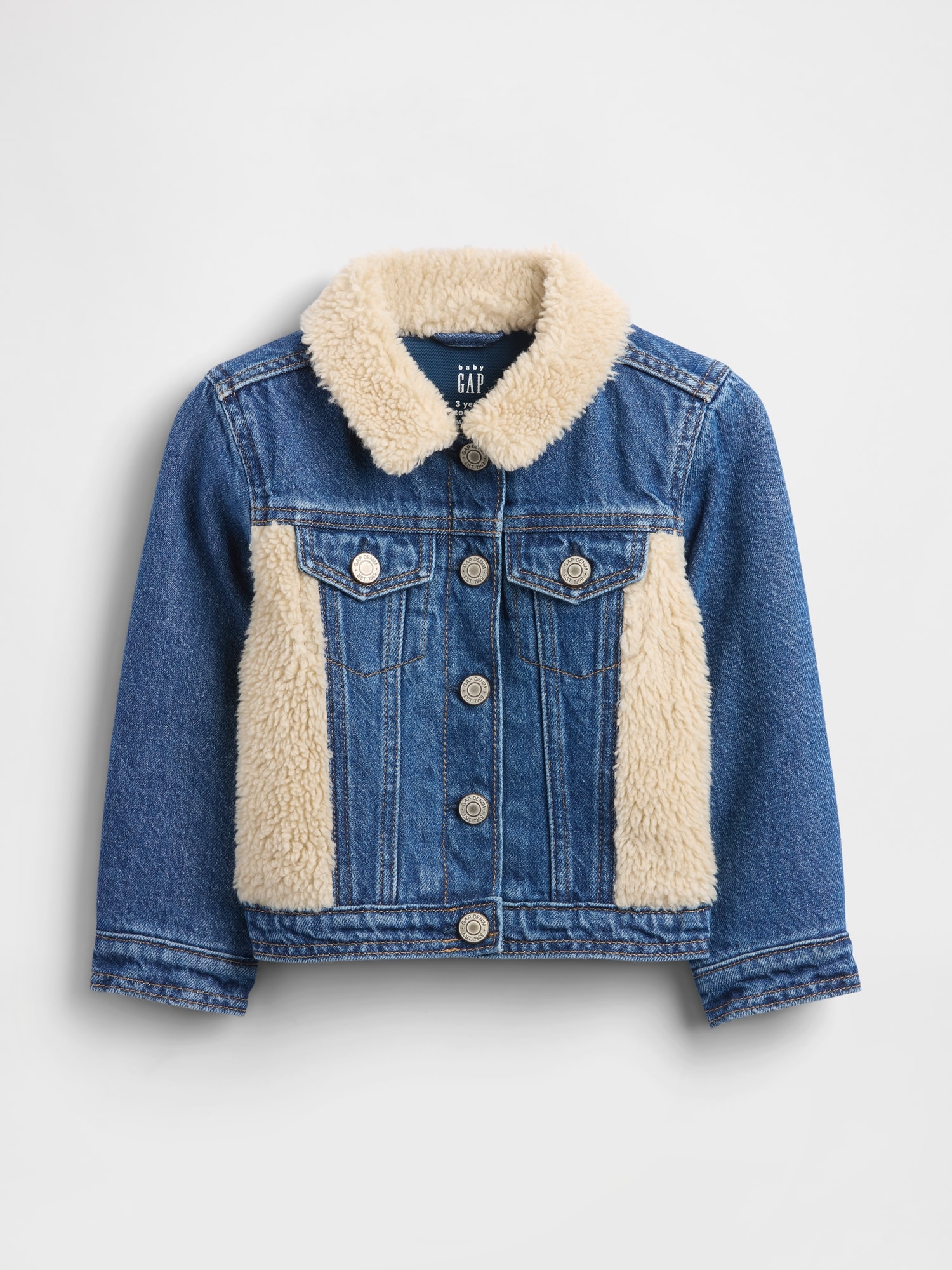 ボア アイコンデニムジャケット (幼児・ベビー)-1