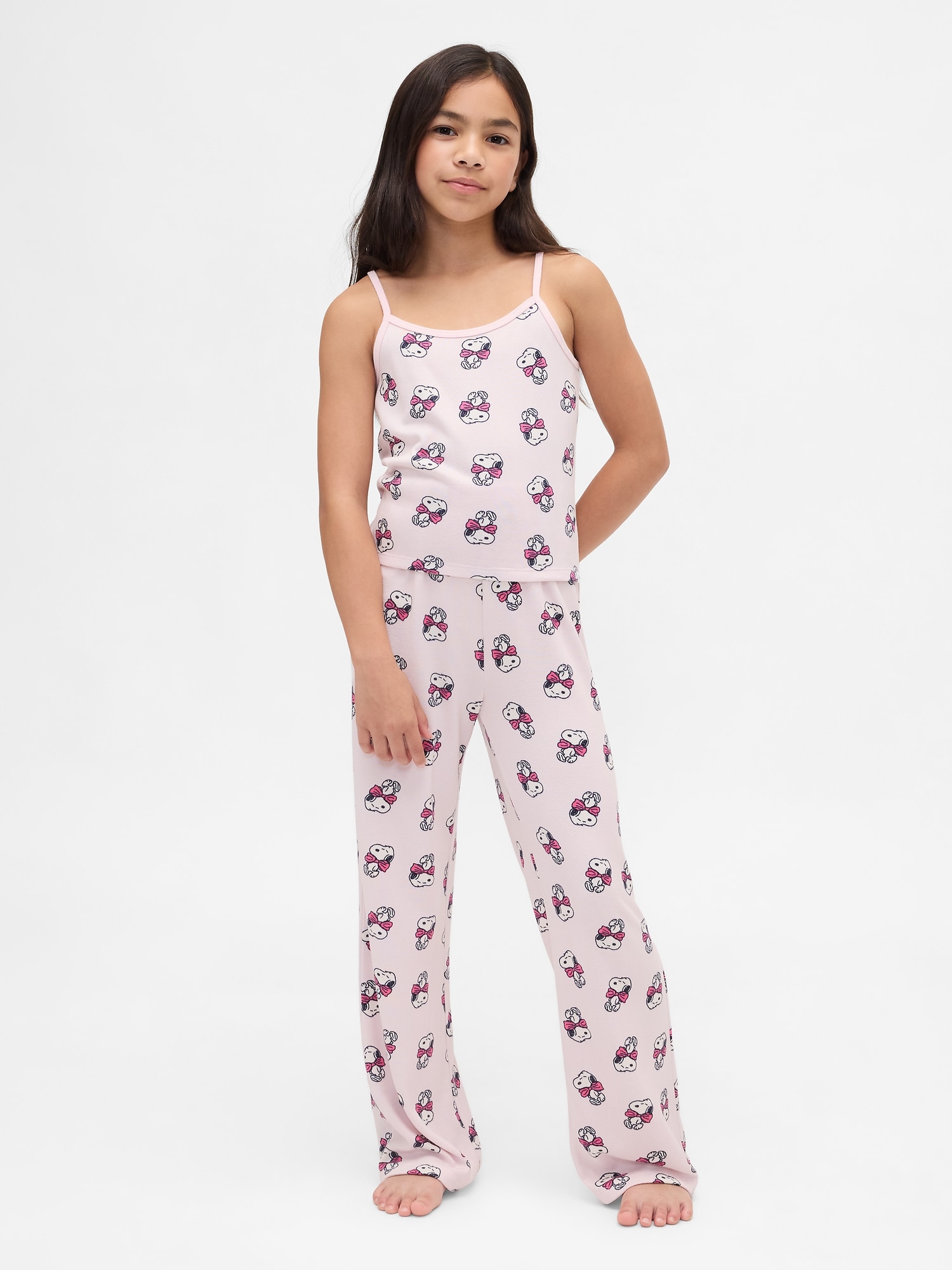 PYJAMA CAMISOLE EN MATIÈRE RECYCLÉE SNOOPY POUR ENFANT