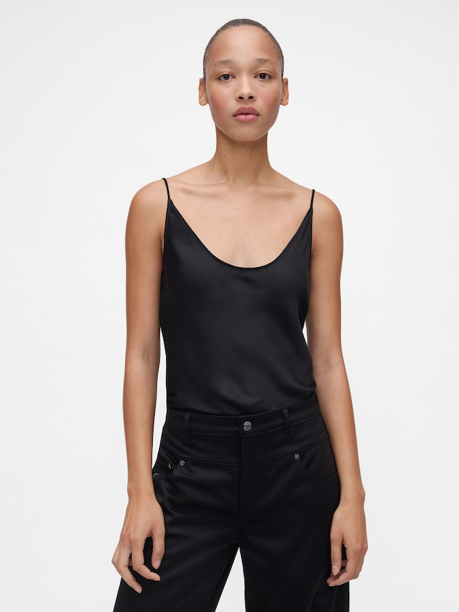 GapStudio サテン キャミソール-0