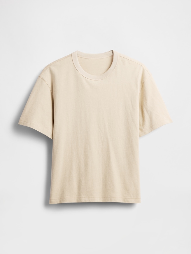 ヘビーウェイト クロップドTシャツ (ユニセックス)-4