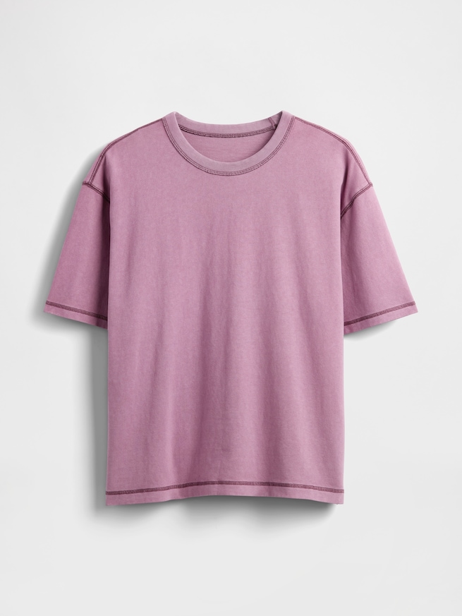 ヘビーウェイト クロップドTシャツ (ユニセックス)-4