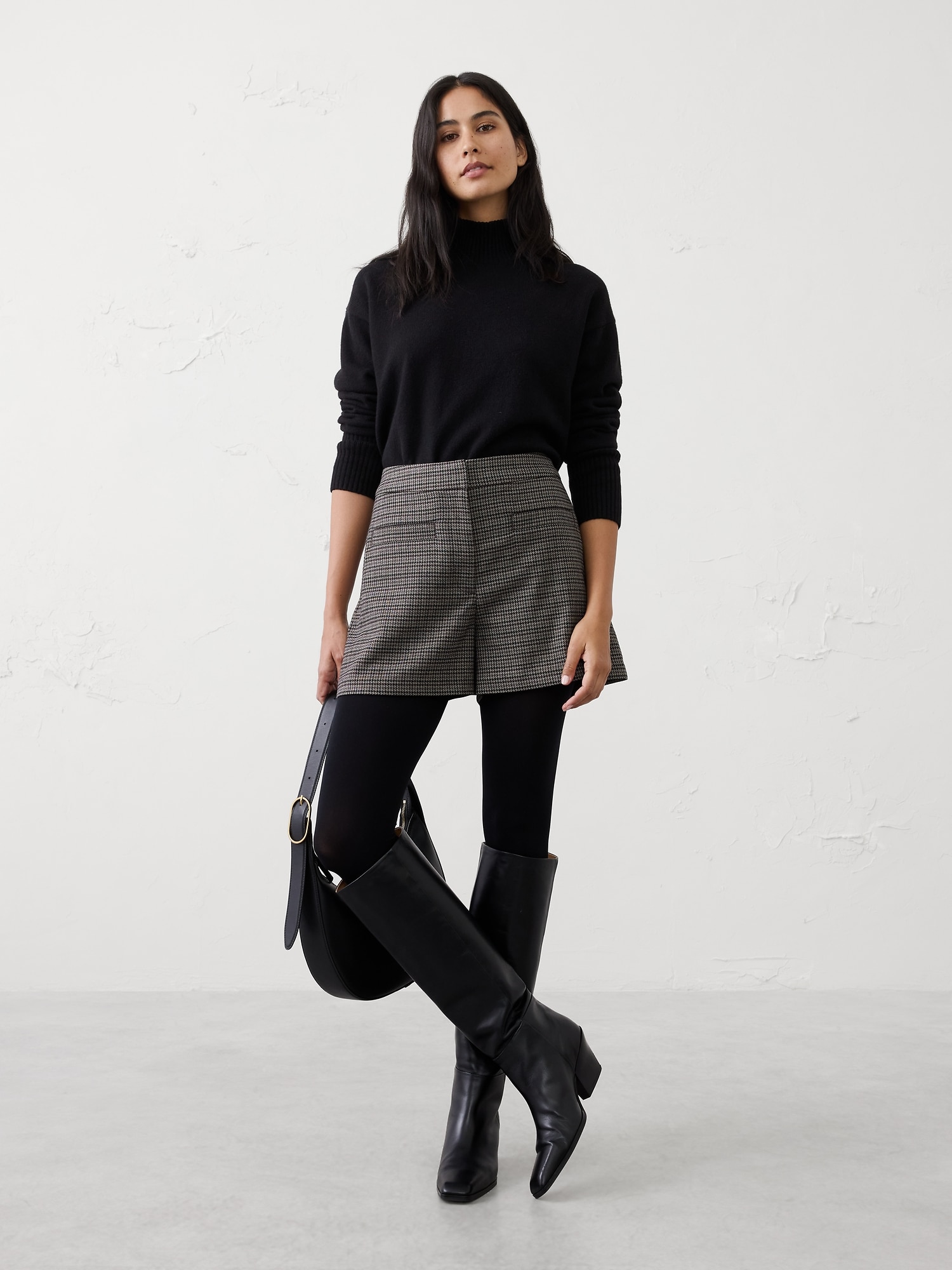 High-Rise Trouser Short