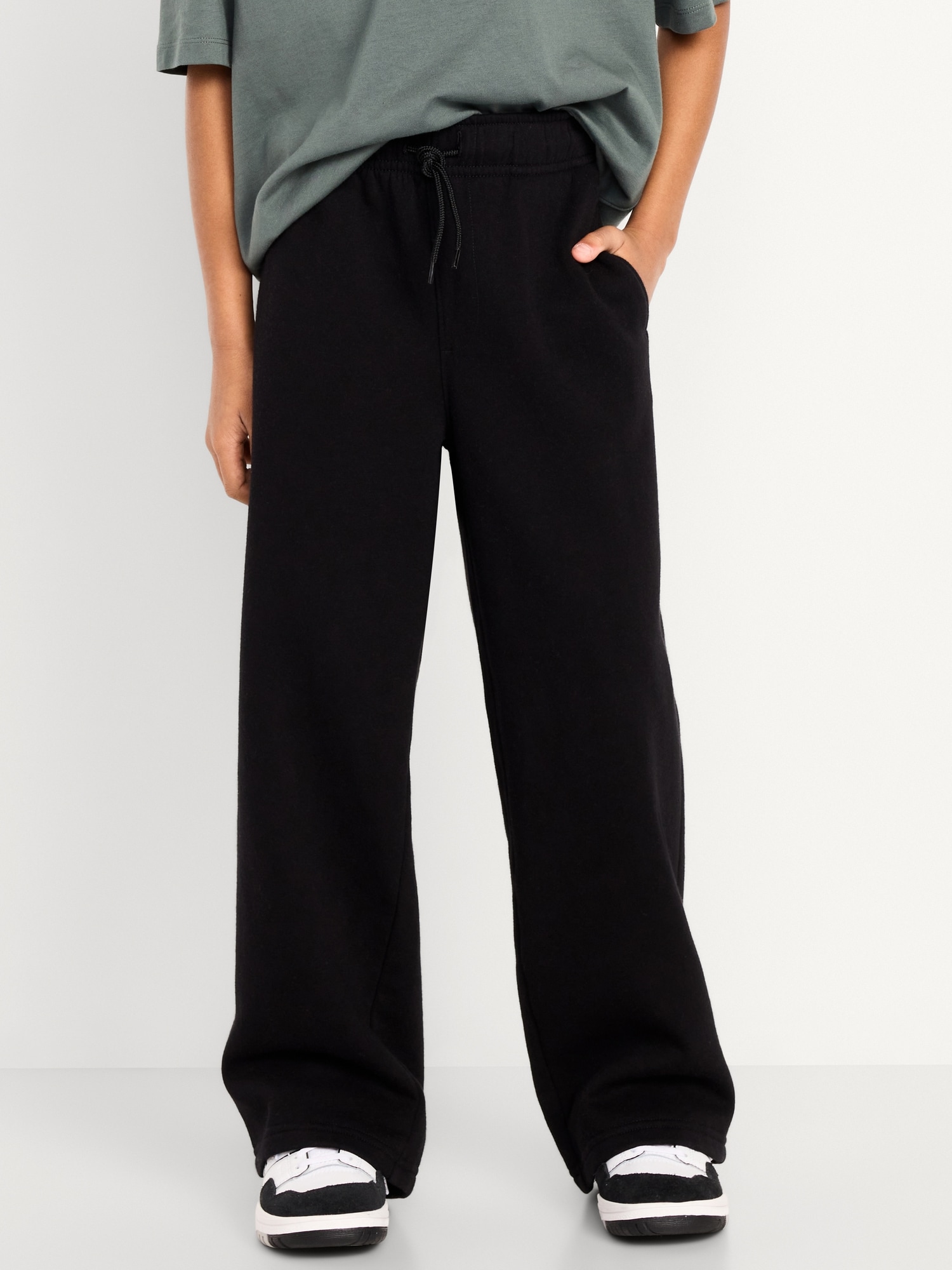 PANTALON FAVORI À COUPE TRÈS GÉNÉREUSE EN MOLLETON POUR TOUT-PETIT GARÇON