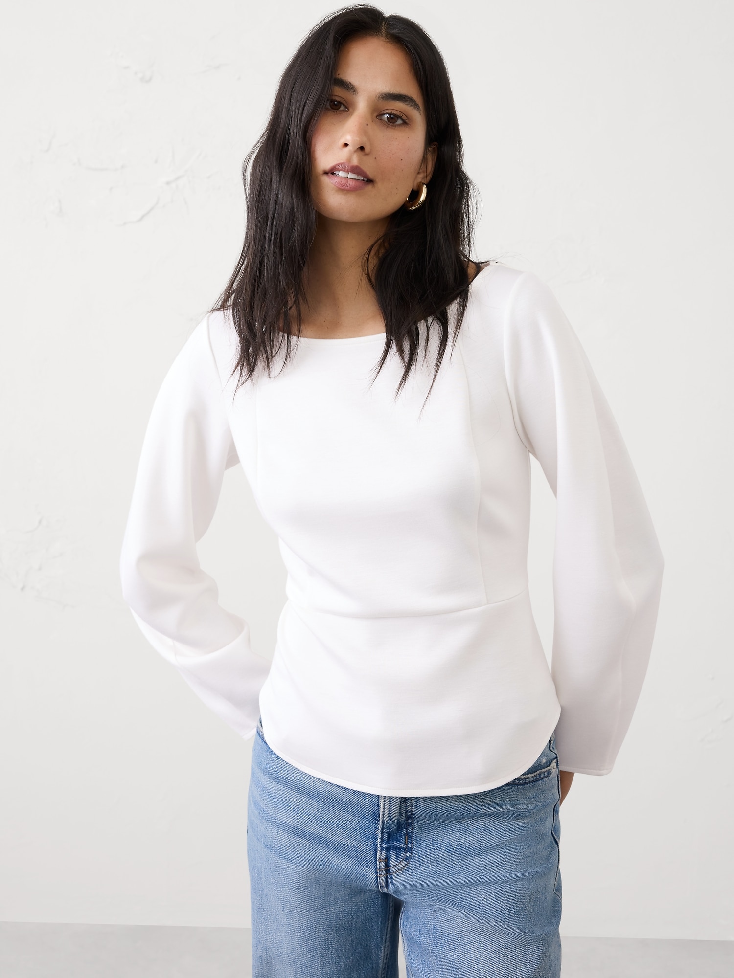 Soft Touch Boatneck Top