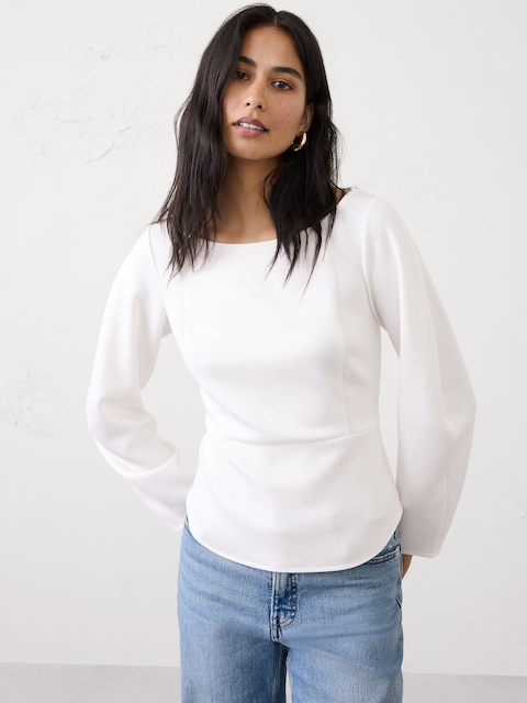 Soft Touch Boatneck Top