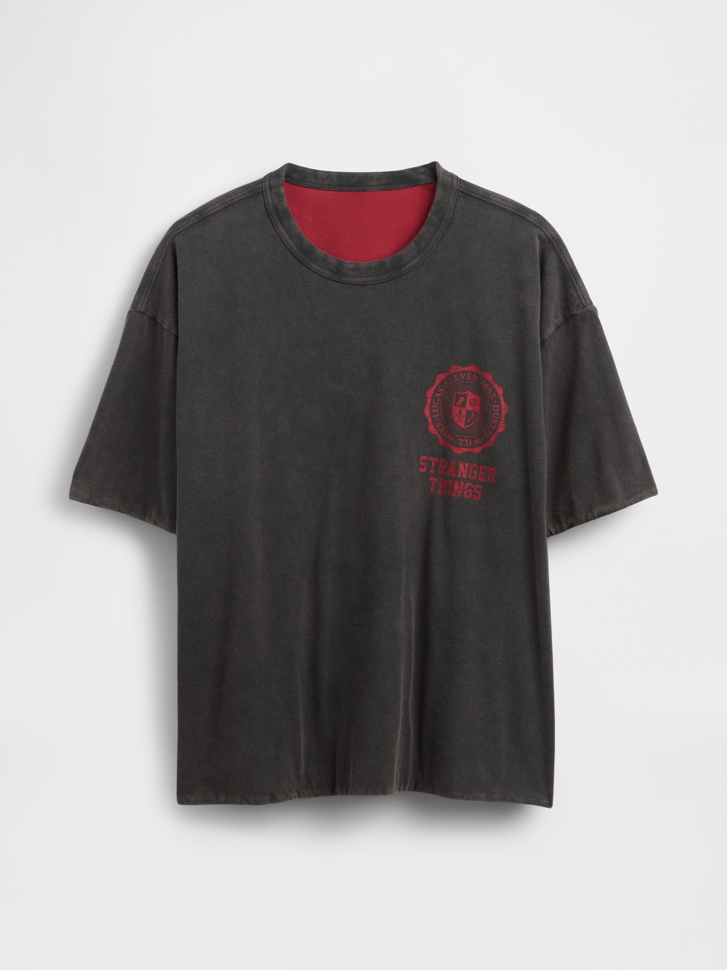 ストレンジャー・シングス リバーシブル グラフィックTシャツ (ユニセックス)-7