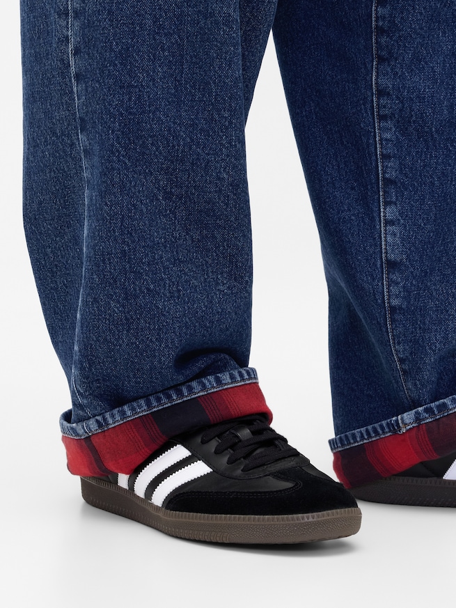 ストレンジャー・シングス フランネル裏地 スーパーバギーデニム (ユニセックス)-6