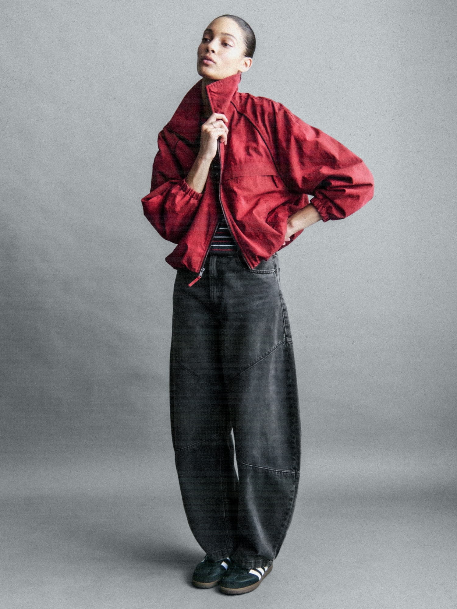 ストレンジャー・シングス ハイライズ シーム ホースシューデニム-7