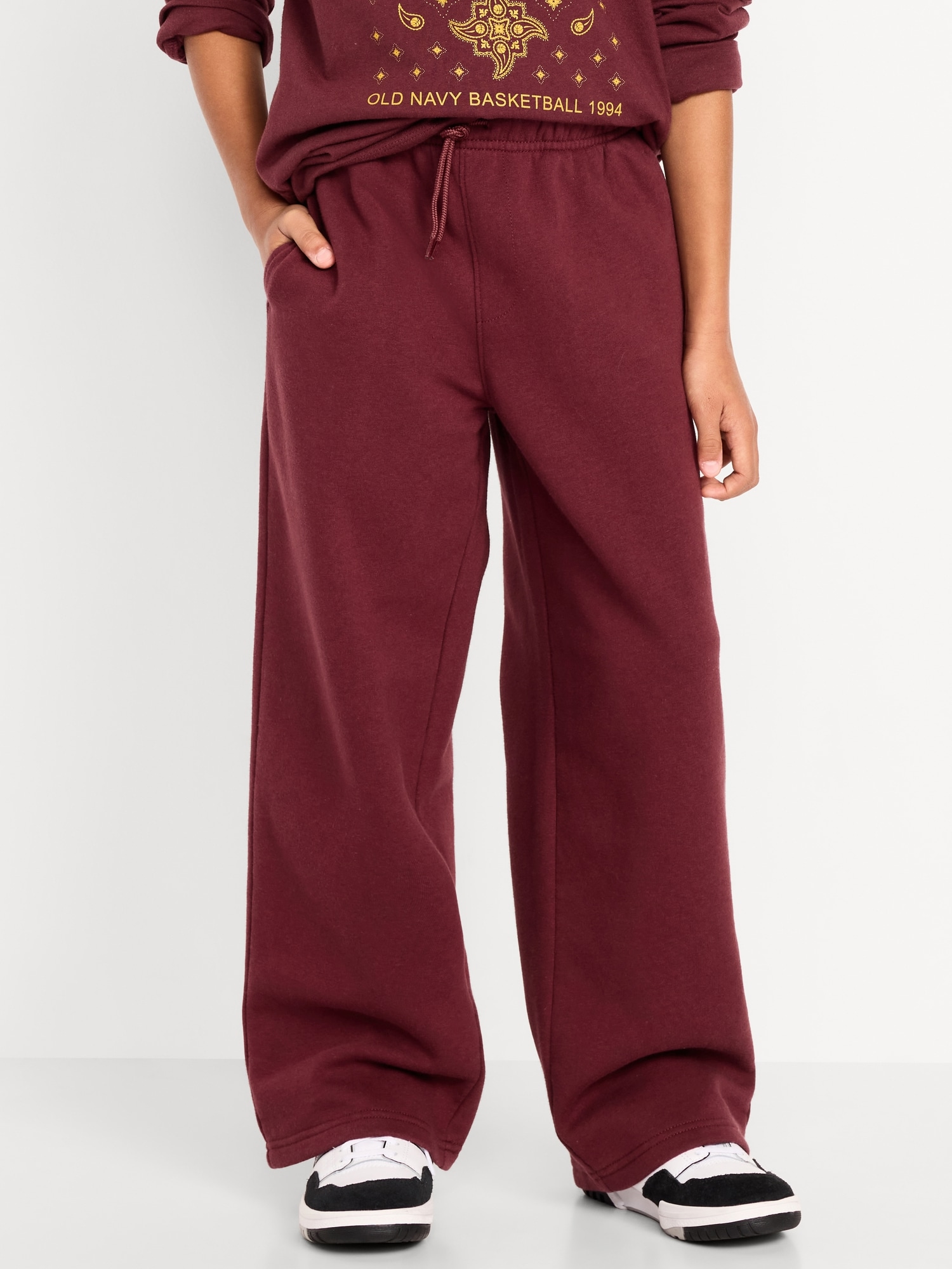 PANTALON FAVORI À COUPE TRÈS GÉNÉREUSE EN MOLLETON POUR TOUT-PETIT GARÇON