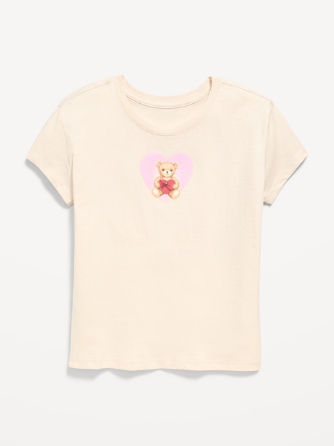 Short-Sleeve Graphic T-Shirt for Girls