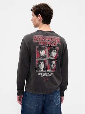 ストレンジャー・シングス グラフィックTシャツ