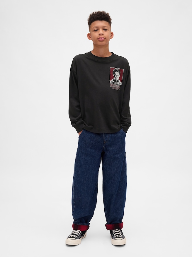 ストレンジャー・シングス グラフィックTシャツ (キッズ)-2