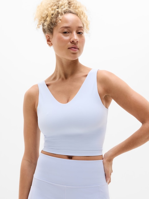 Transcend V-Neck Crop Sports Bra D-DD