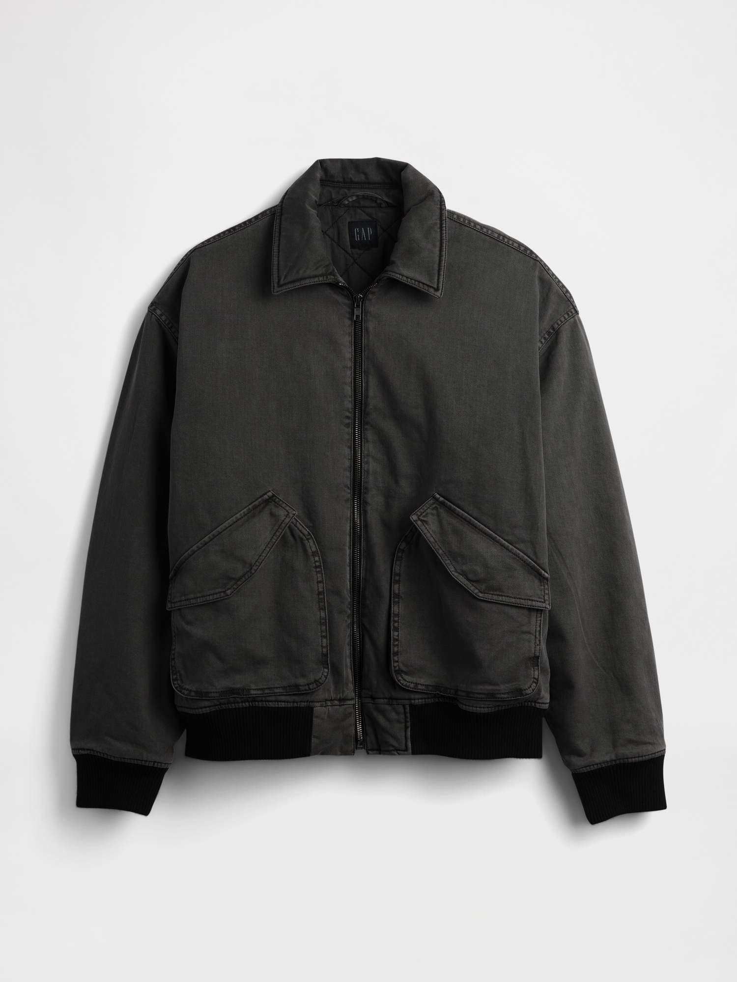 GAP ウォッシュドツイルボンバージャケット 【公式通販】