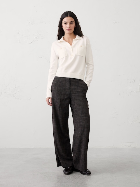 POLO HENLEY DOUX NUAGE