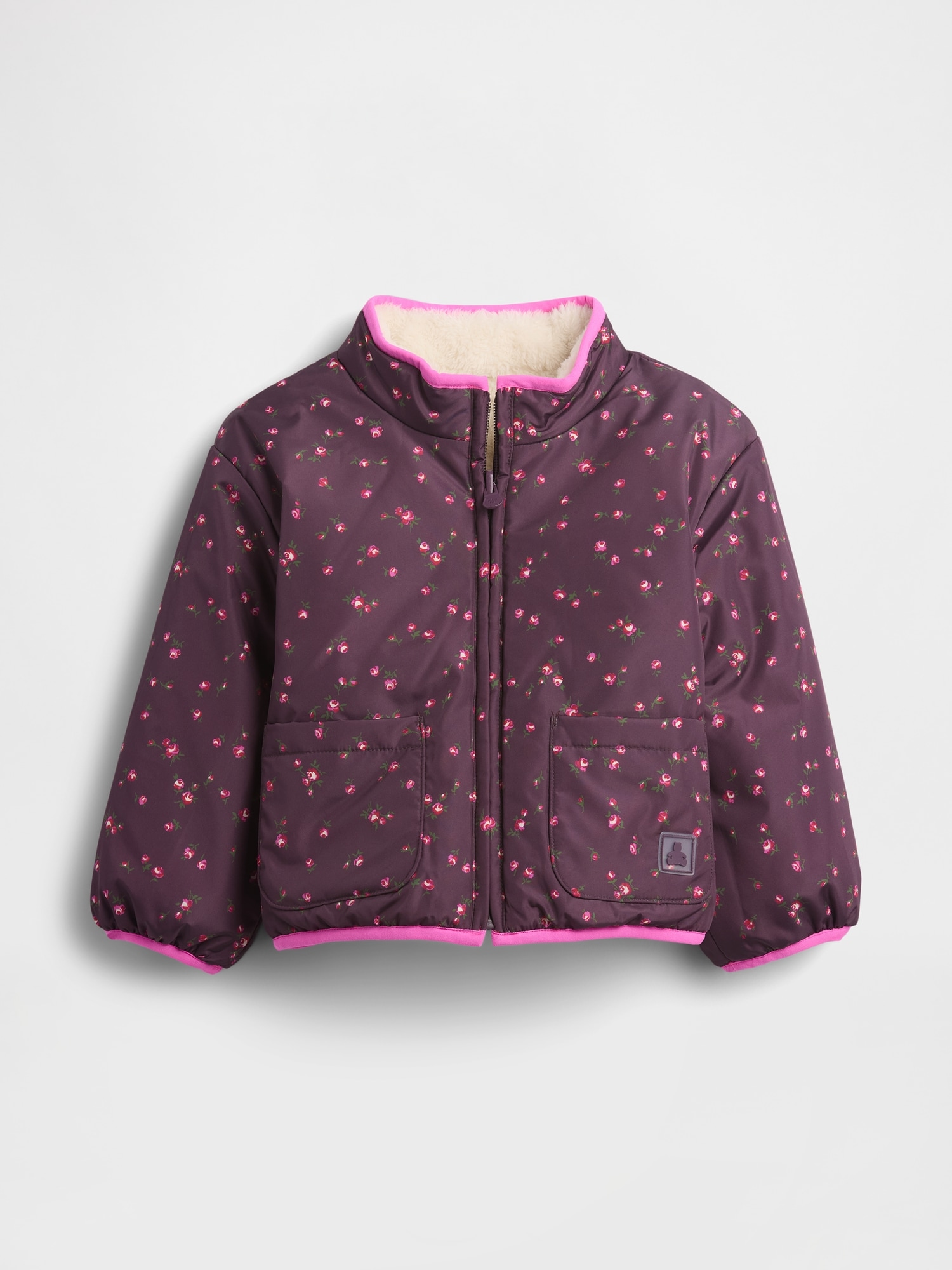 Baby & Toddler Lightweight Sherpa Reversible Jacket