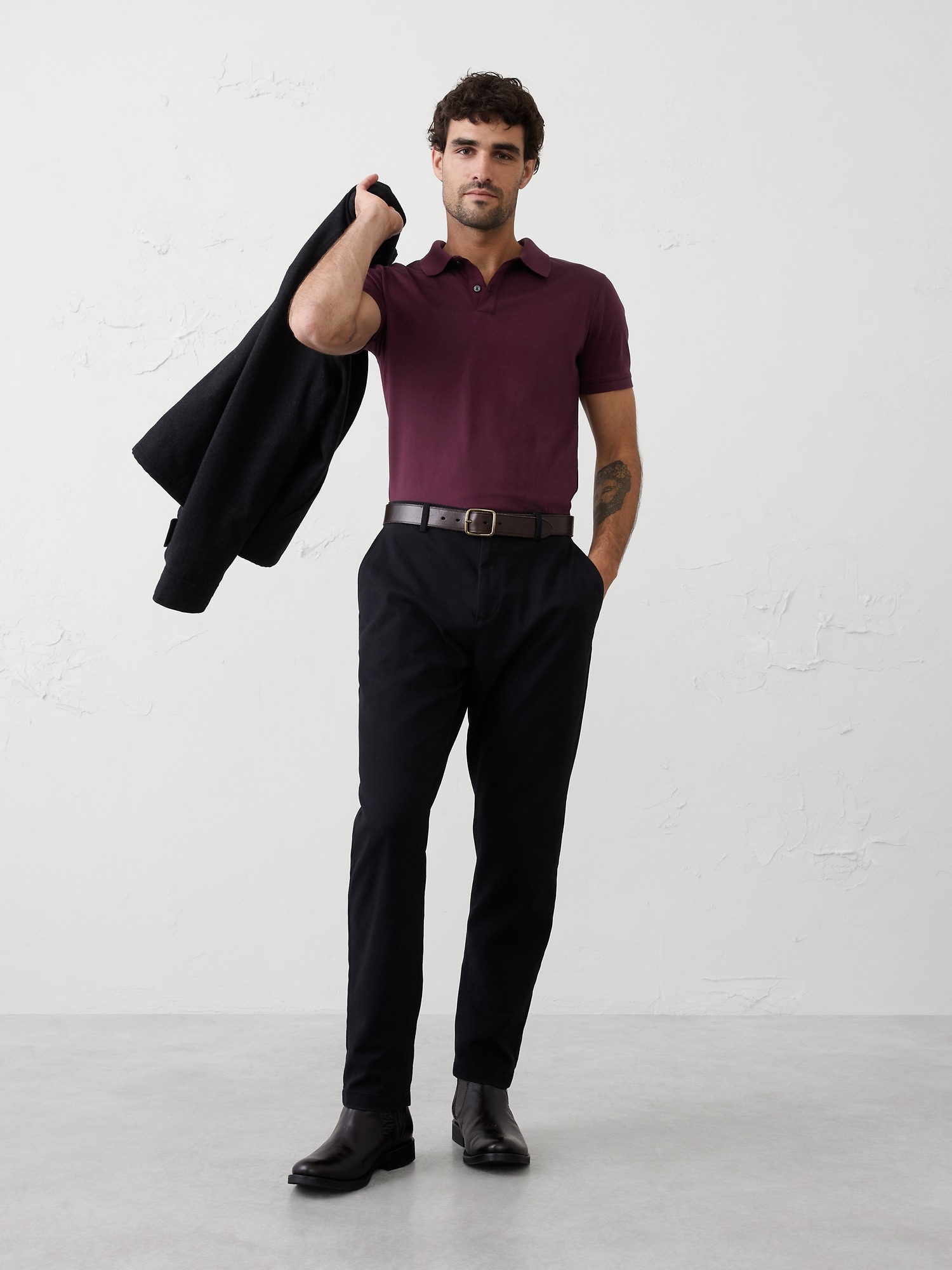 Slim Luxe Touch Polo
