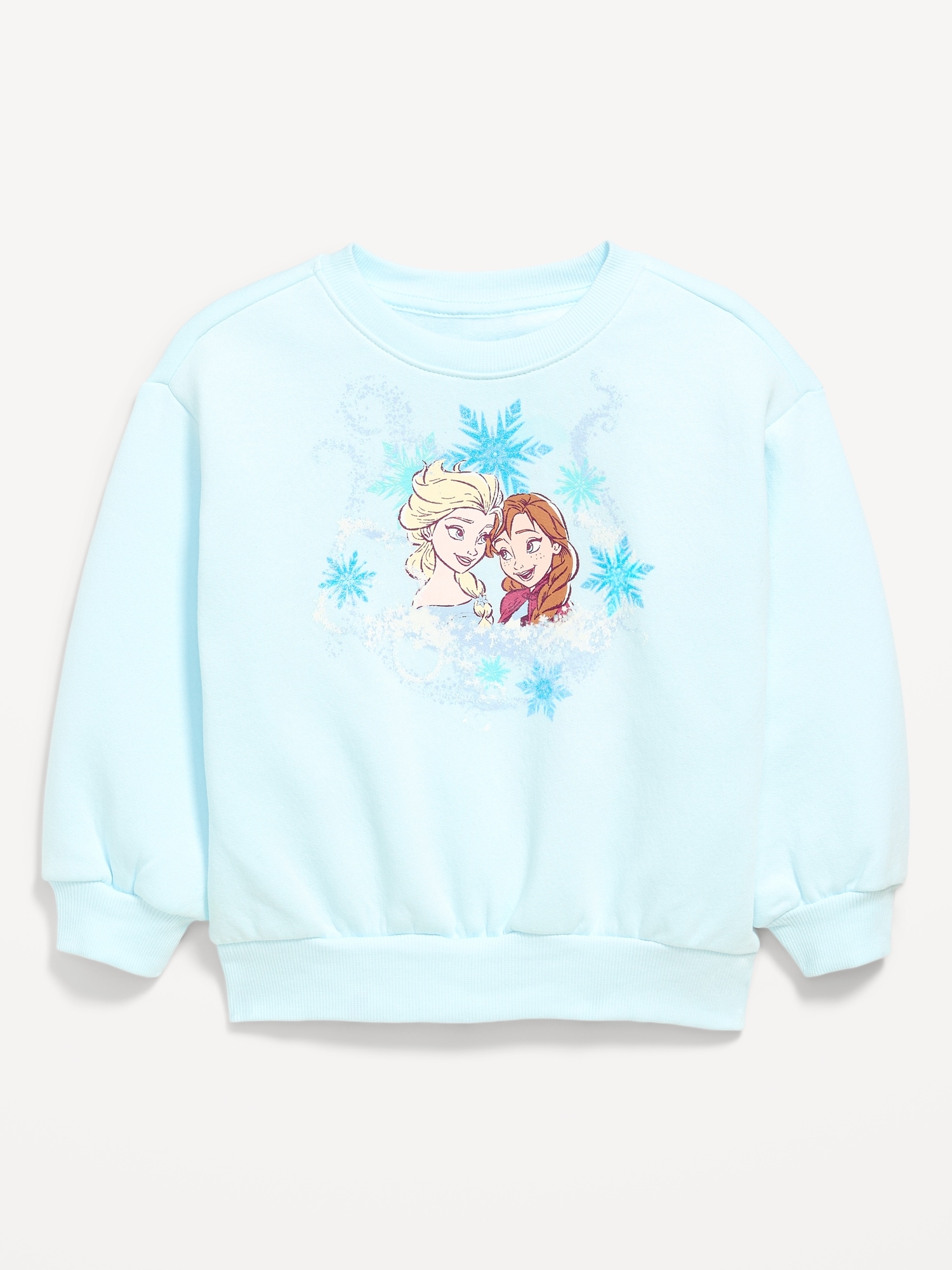 CHANDAIL EN COTON OUATÉ À IMPRIMÉ LA REINE DES NEIGES DE DISNEY© POUR TOUTE-PETITE FILLE