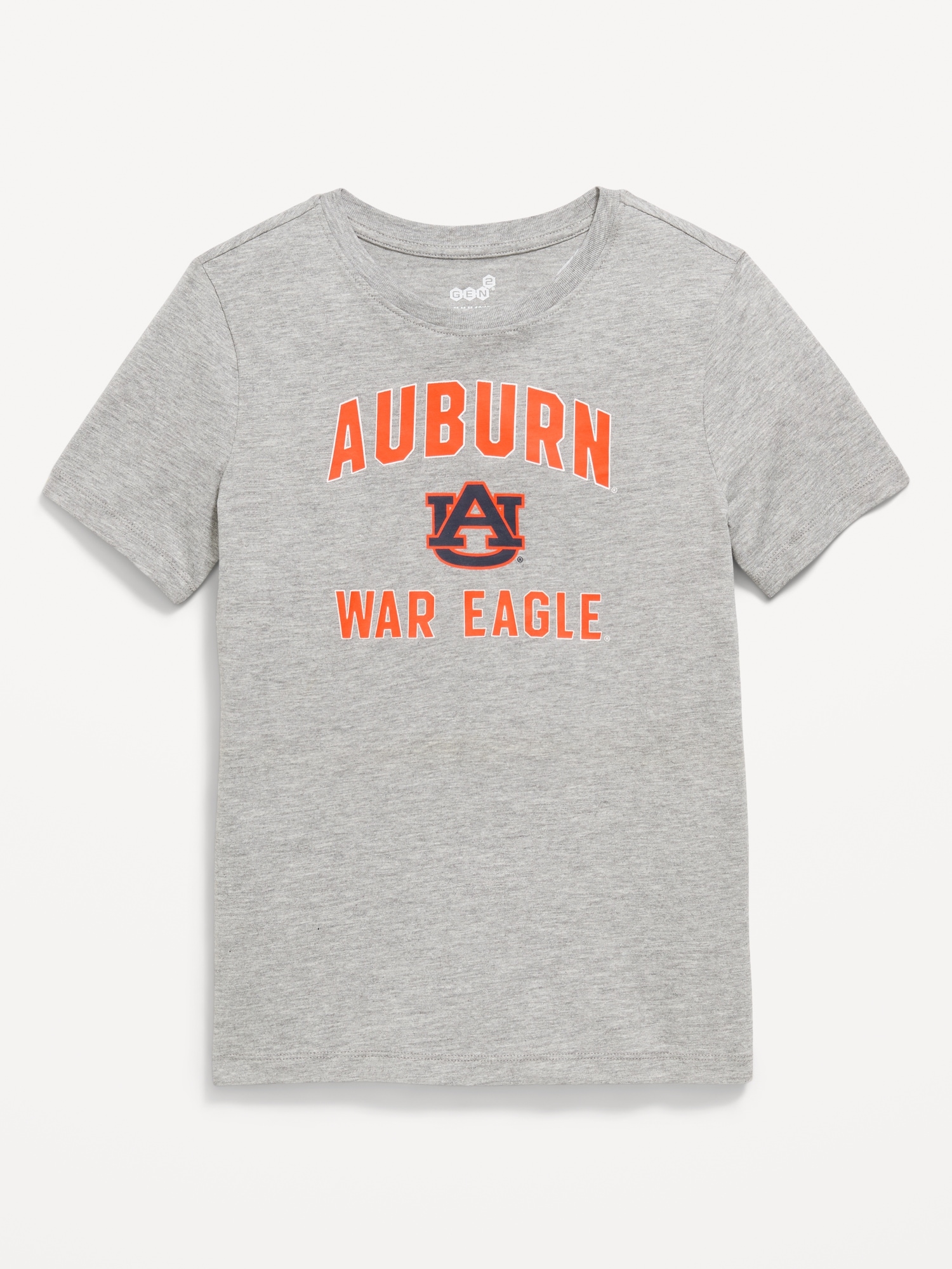 College Graphic Gender-Neutral T-Shirt for Kids