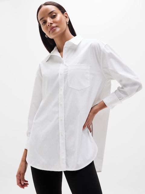 Midday Oversized Poplin Shirt