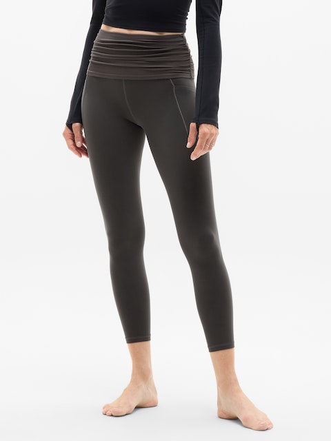 Salutation Stash Fold Over 7/8 Legging