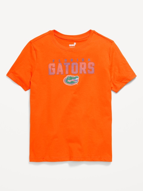 College Graphic Gender-Neutral T-Shirt for Kids