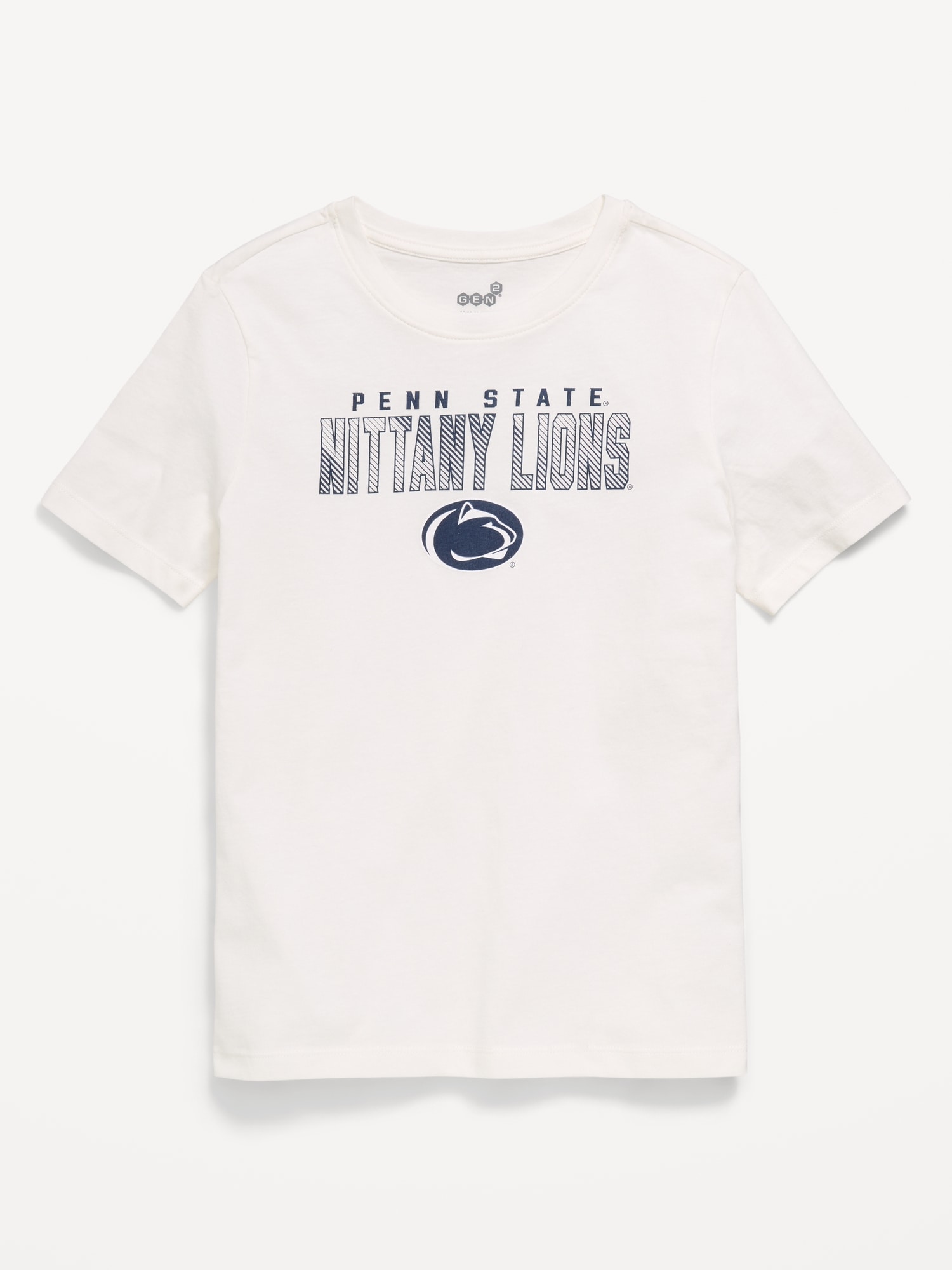 College Graphic Gender-Neutral T-Shirt for Kids
