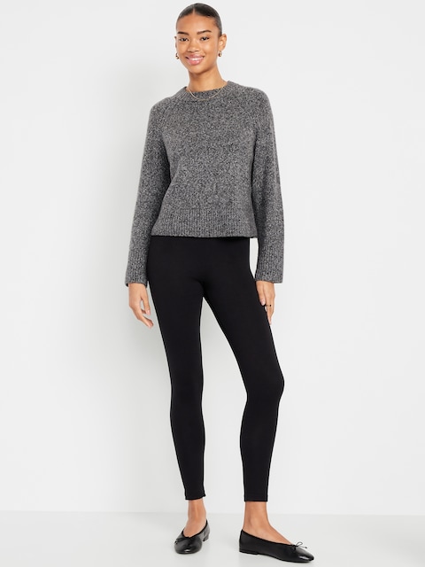 High-Waisted Fleece-Lined Leggings 3-Pack