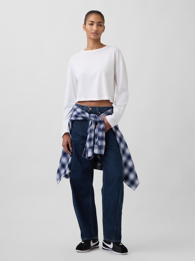 ハイライズ バレルデニム-0