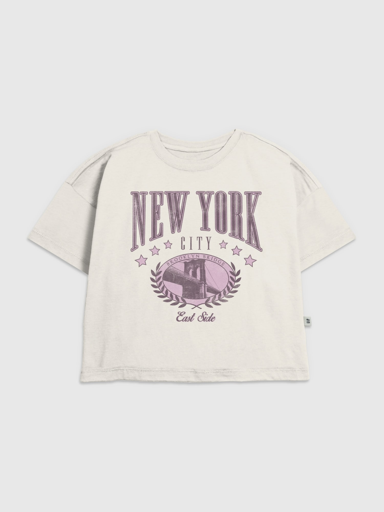 Kids New York College Graphic T-Shirt