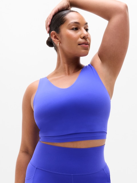 Transcend V-Neck Crop Sports Bra D-DD