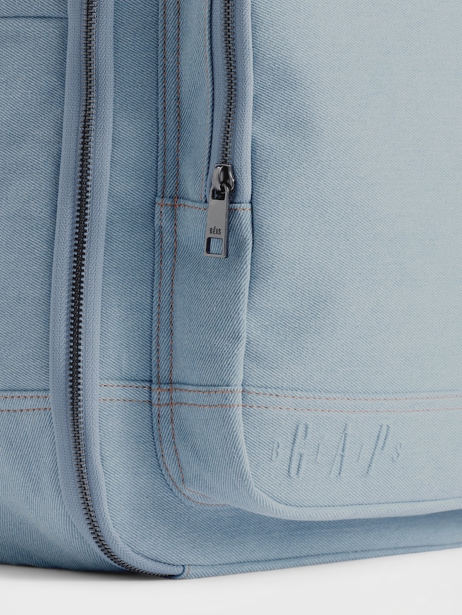 Gap × BÉIS デニム トラベルバックパック-9