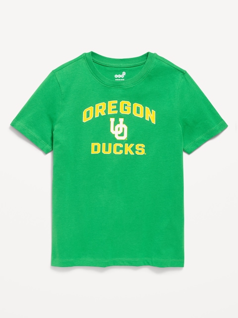 College Graphic Gender-Neutral T-Shirt for Kids