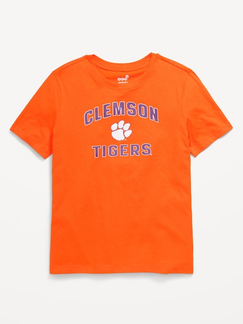 College Graphic Gender-Neutral T-Shirt for Kids