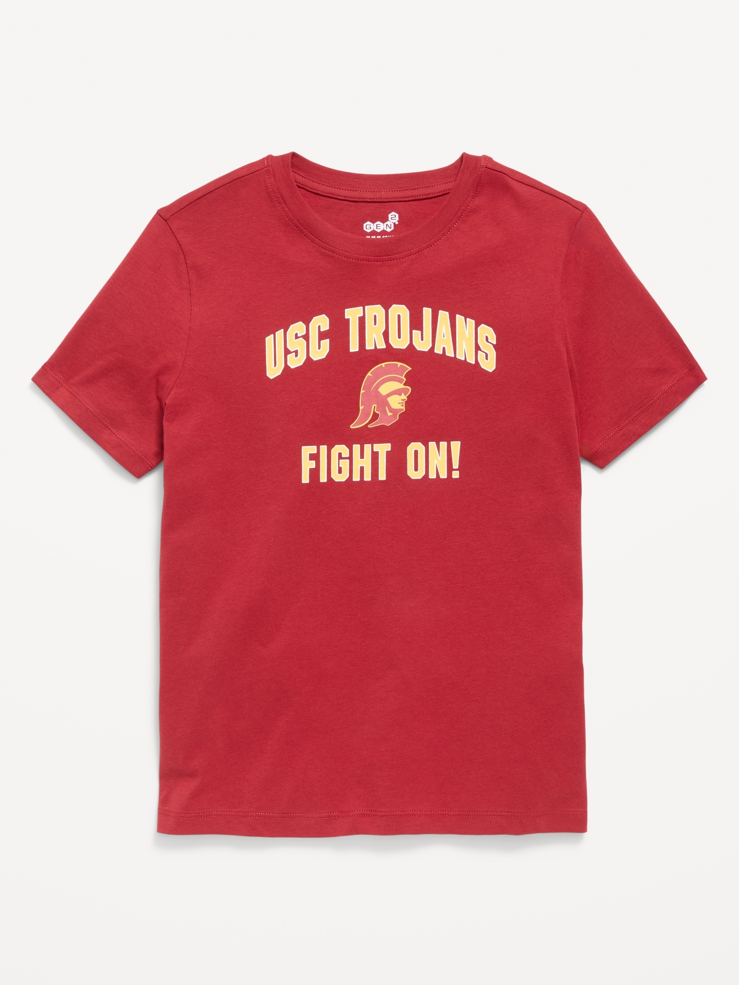 College Graphic Gender-Neutral T-Shirt for Kids