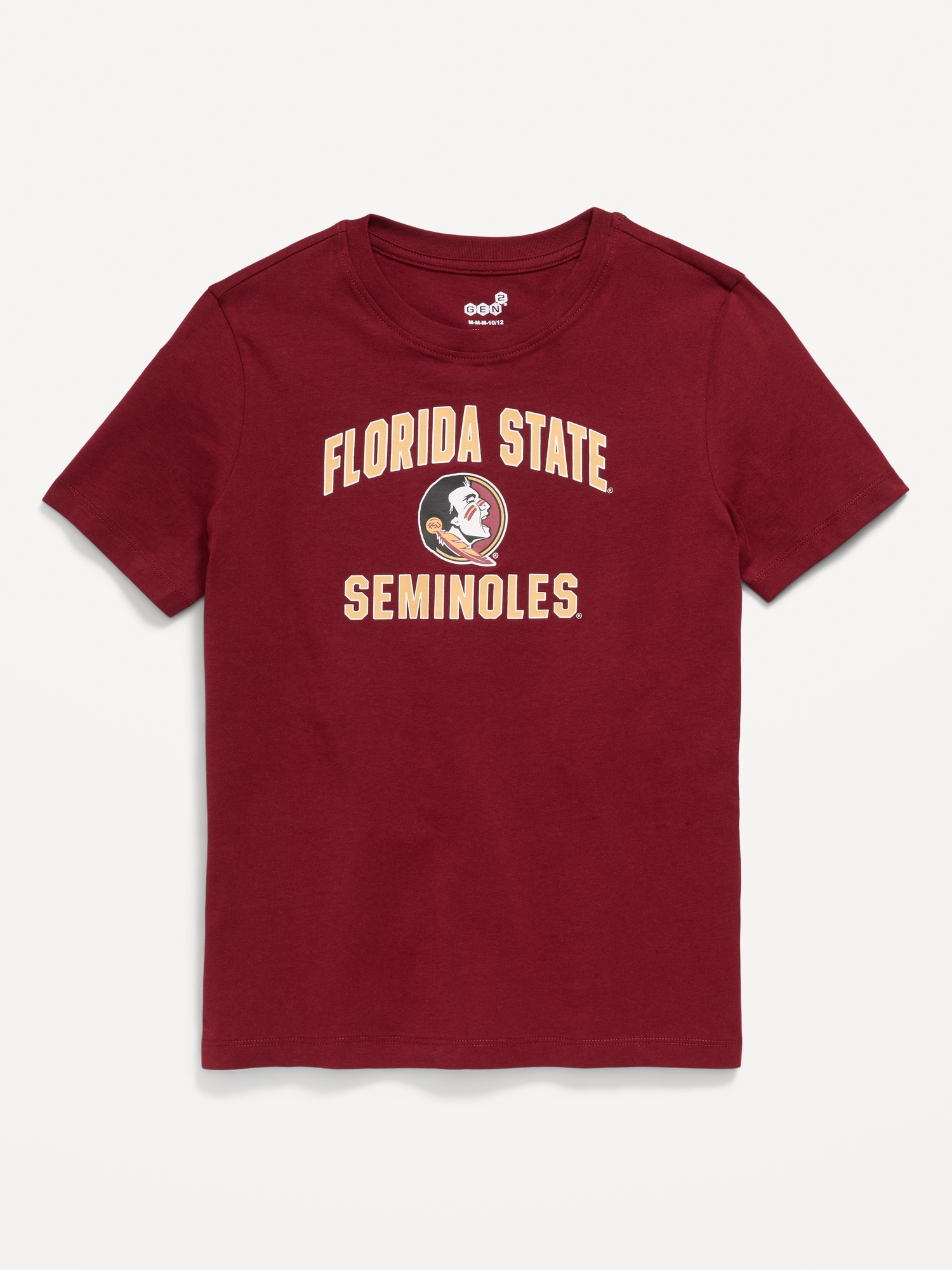 College Graphic Gender-Neutral T-Shirt for Kids