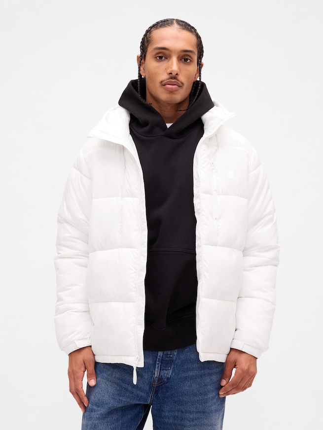 リサイクル ヘビーウェイト パファージャケット-0