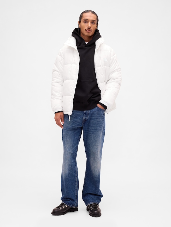 リサイクル ヘビーウェイト パファージャケット-1