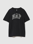 オーガニックコットン オーバーサイズ NAPロゴ パジャマTシャツ-0