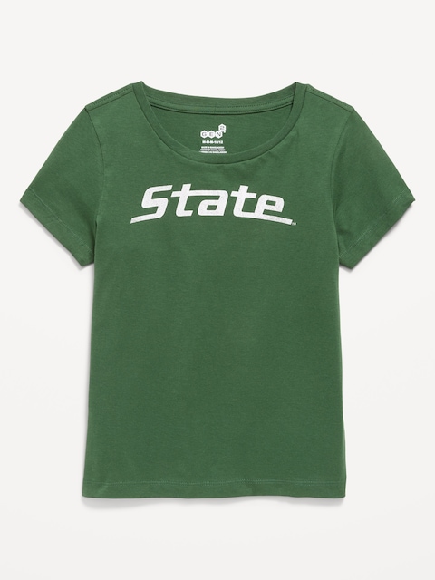 College Graphic T-Shirt for Girls