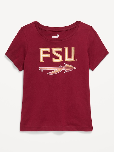College Graphic T-Shirt for Girls