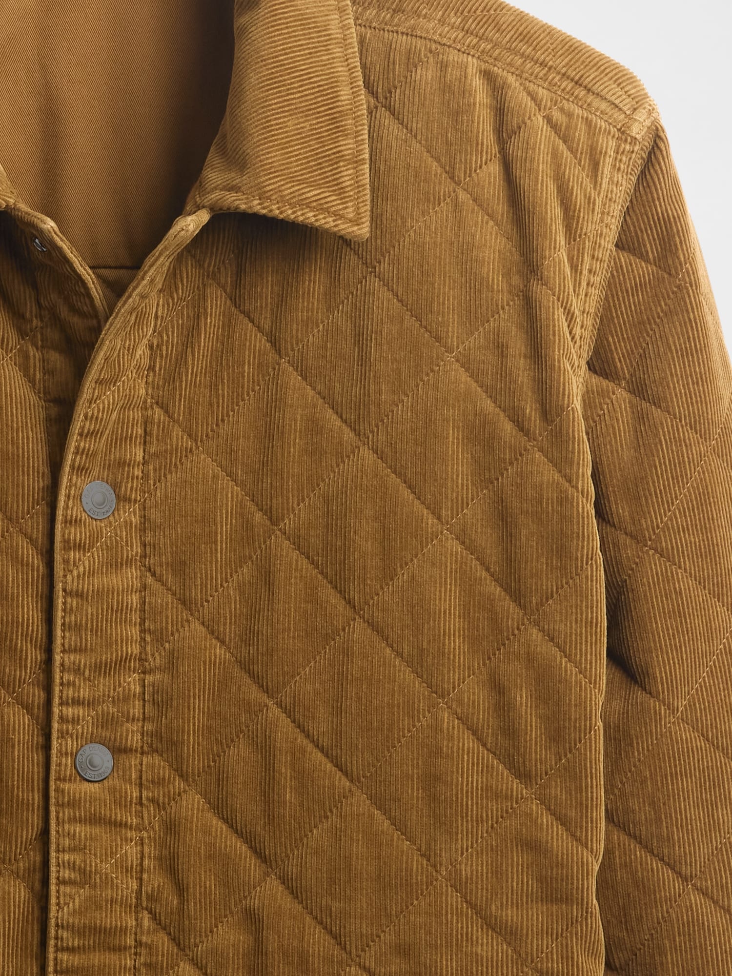 キルティング コーデュロイ リラックスフィット シャケット-3