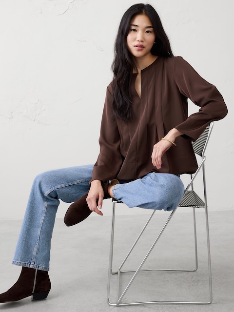 Pleated Swing Top