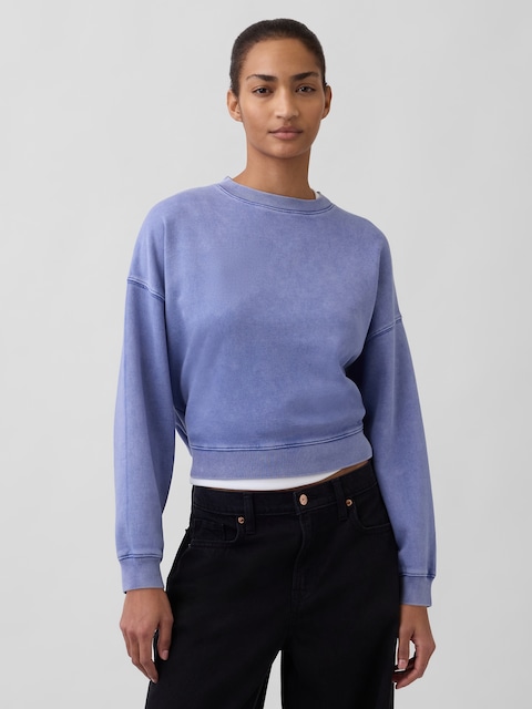 VintageSoft Wedge Crewneck Sweatshirt