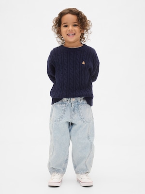 ストライプ ホースシューデニム (幼児・ベビー)