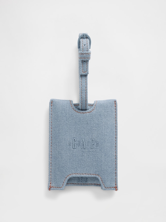 Gap &times; B&Eacute;IS デニム パスポートケース＆ラゲージタグセット-2