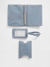 Gap &times; B&Eacute;IS デニム パスポートケース＆ラゲージタグセット-3