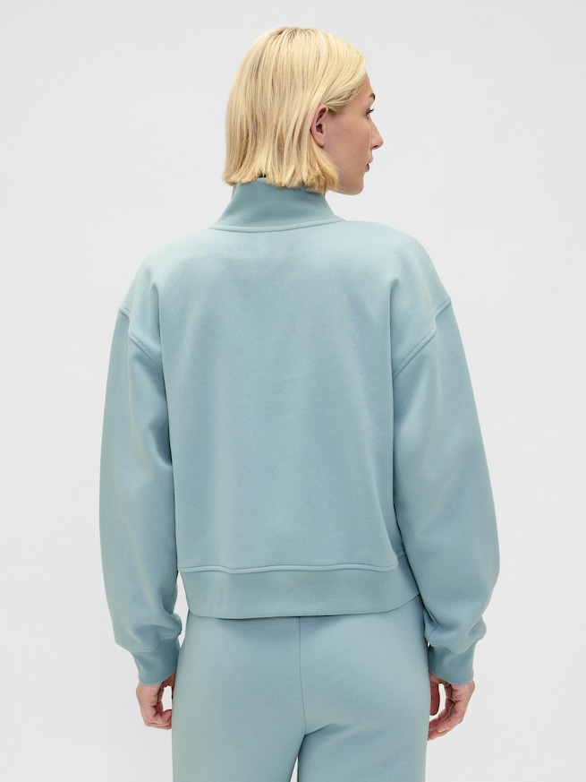 ヴィンテージソフト GAP1969ロゴ ハーフジップ プルオーバー-2